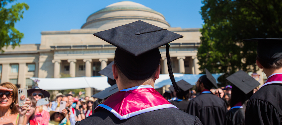 Mit commencement invitation