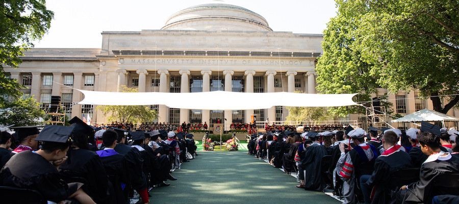 Mit commencement invitation