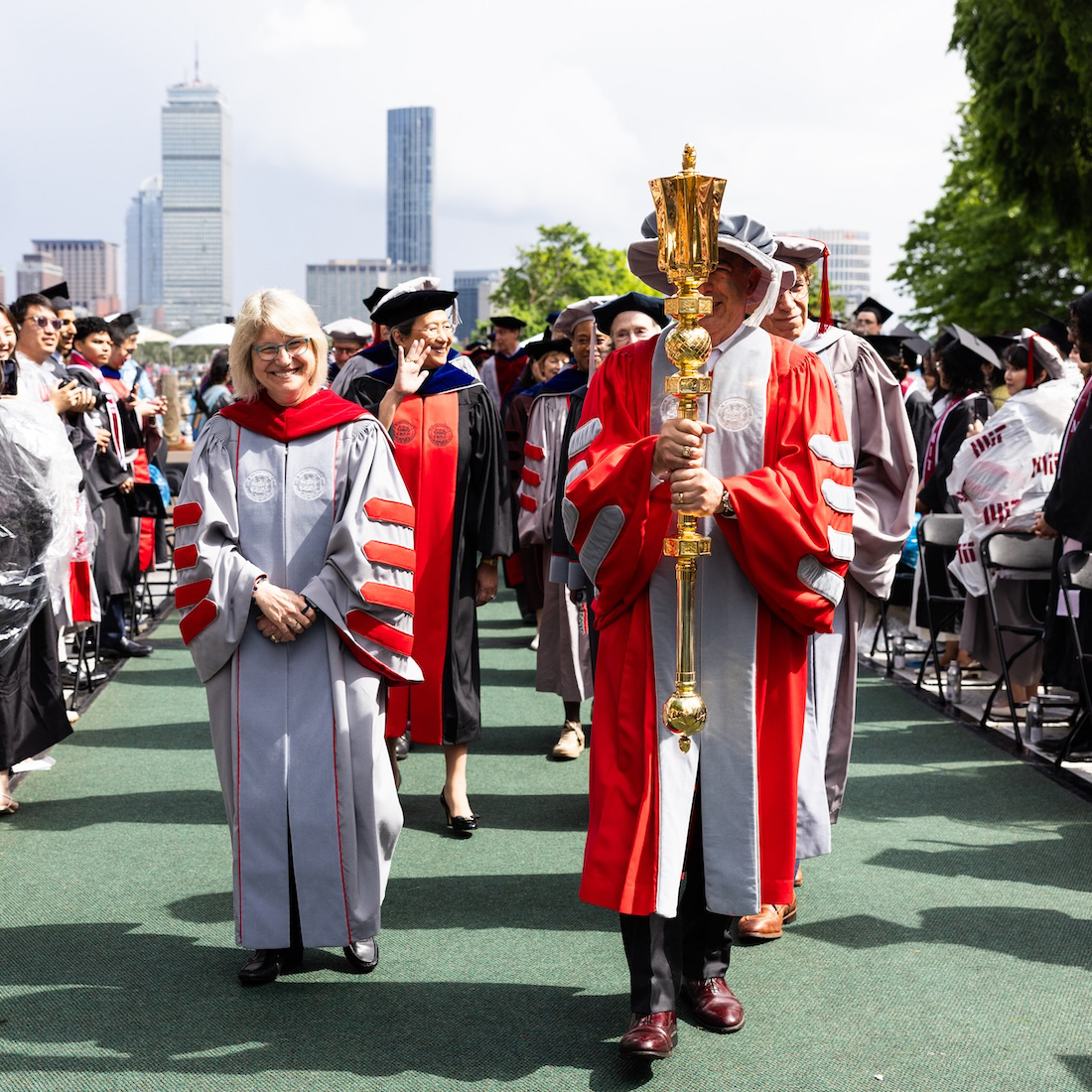 Image of the academic procession during Commencement 2026